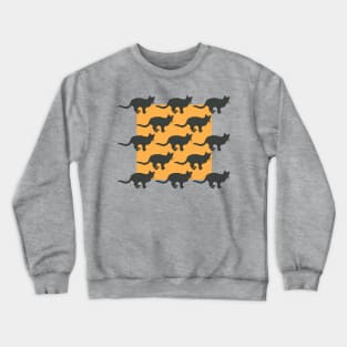 Halloween Cat Crewneck Sweatshirt